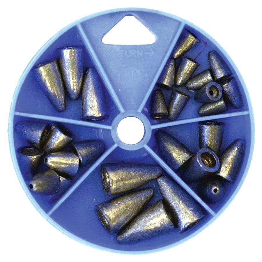 Eagle Claw Worm Weight Sinker Assortment