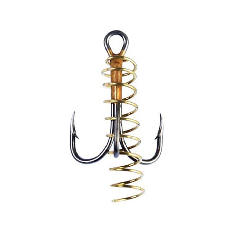 Eagle Claw Bronze Soft Bait Treble Hooks