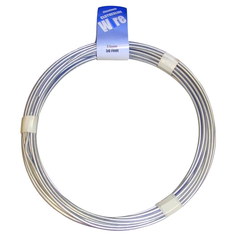 Midwest Fastener Coated Aluminum Clothesline Wire