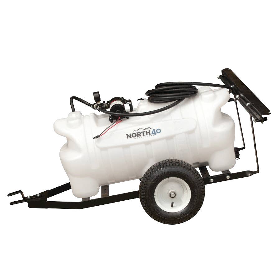 Trailer Sprayer, 25 Gal., 12 Volt, 3.66 GPM North 40 Outfitters