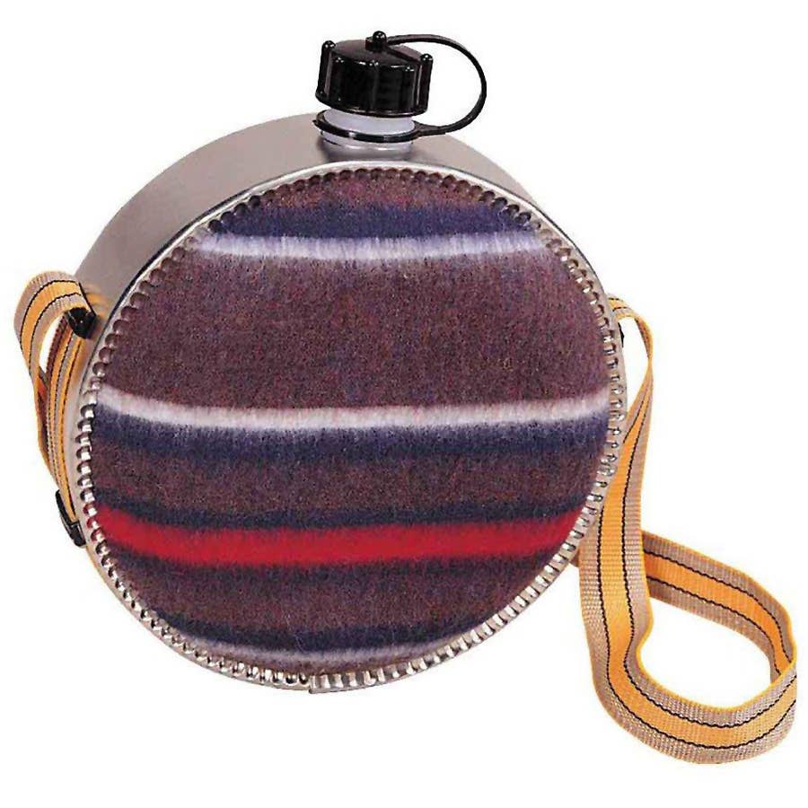 Colorado Saddlery Blanket Lined Desert Canteen 2 qt