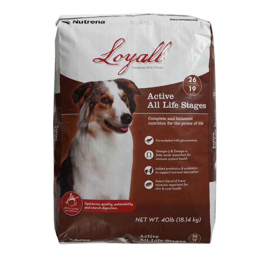 Loyall Active Adult Dog Food Formula 26/19