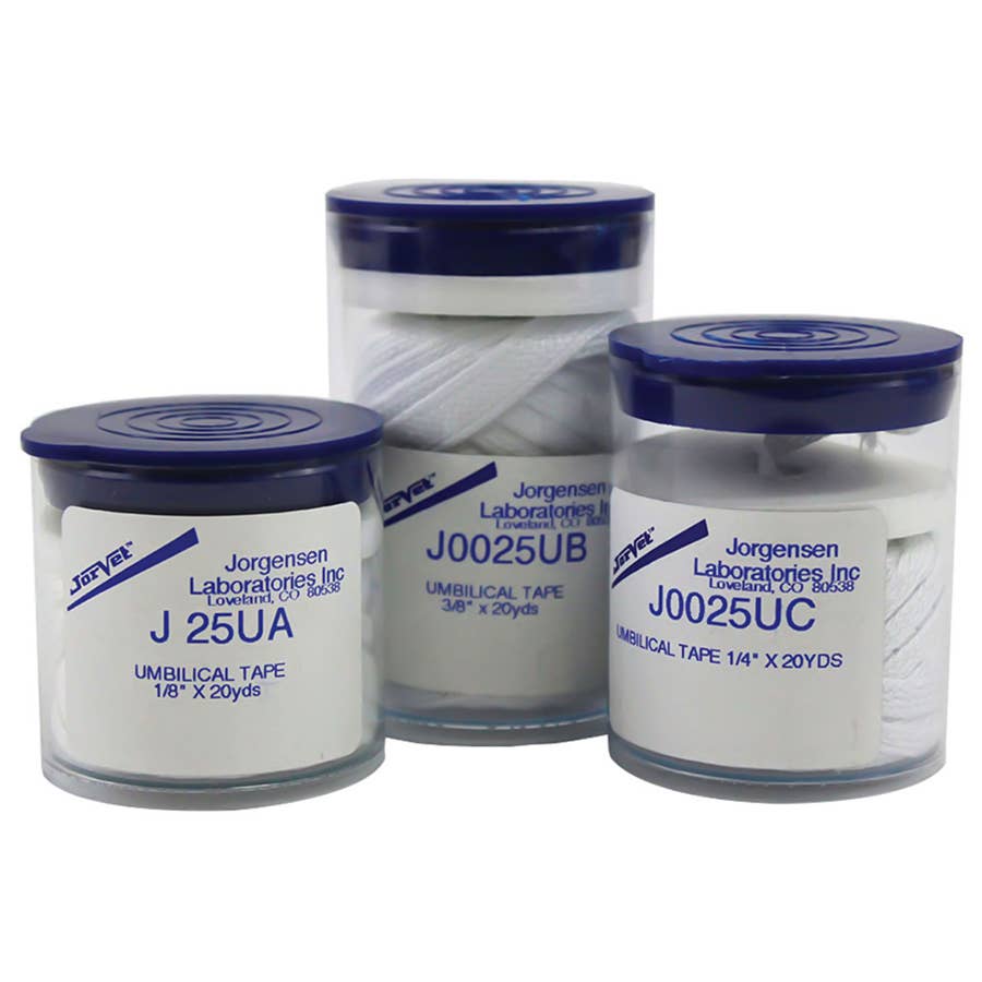 JorVet Umbilical Tape 20 yd