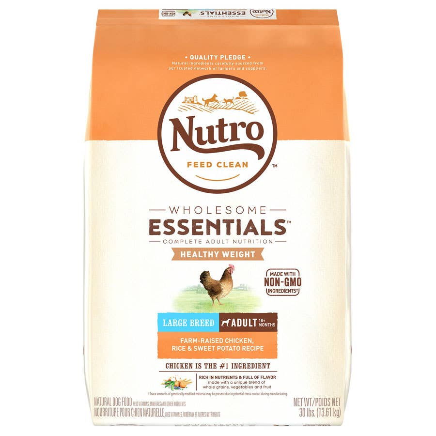 Nutro Wholesome Essentials Large Breed Adult Dry Dog Food 30 lb