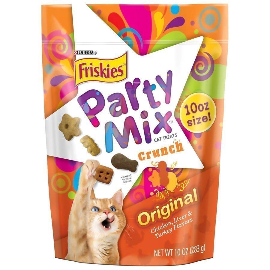 Friskies Party Mix Crunch Original Cat Treats