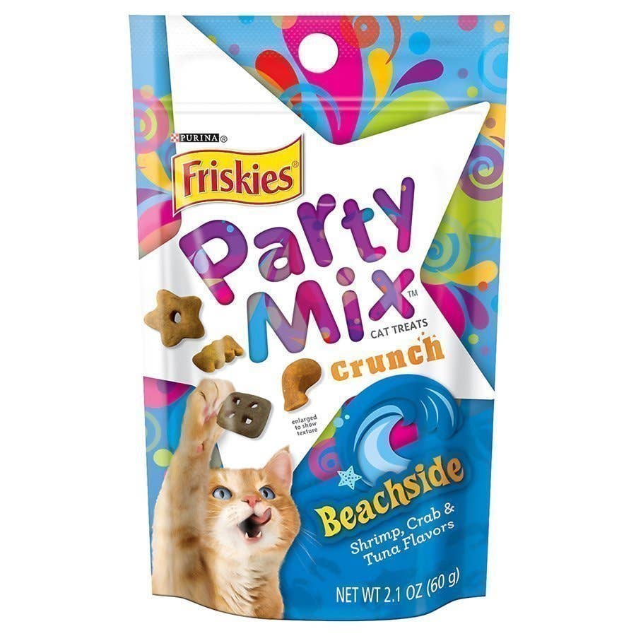 Friskies Party Mix Crunch Beachside Cat Treats