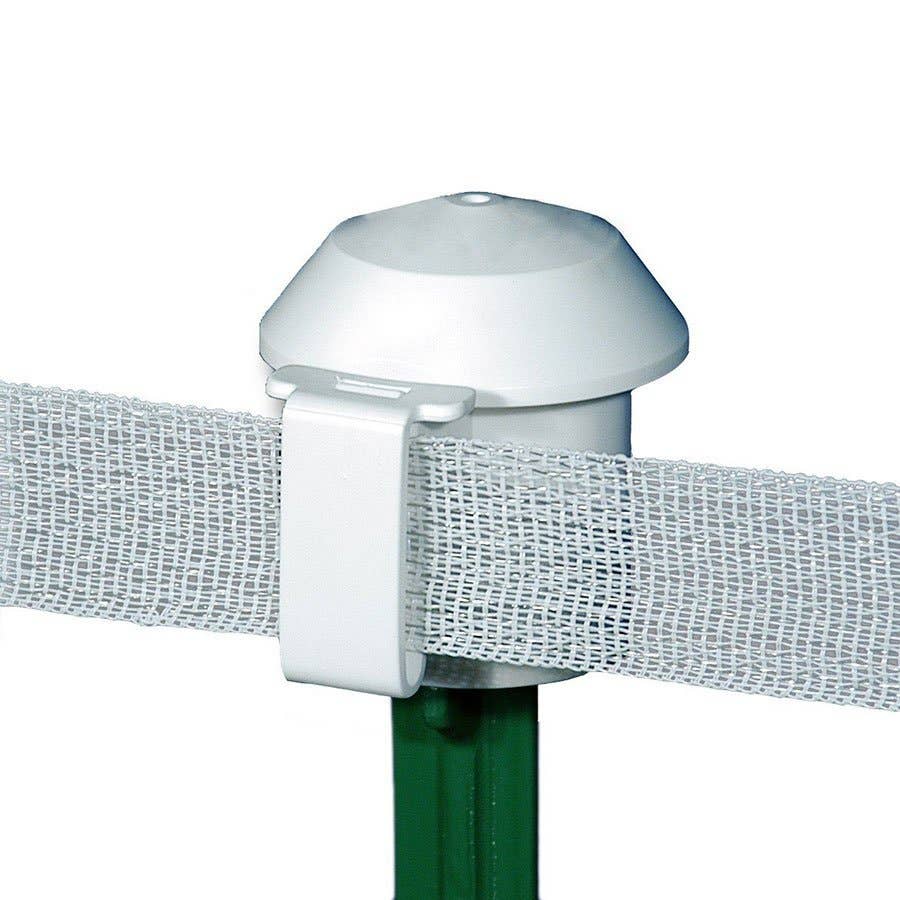 Powerfields TPost Cap Insulator 10 pk White