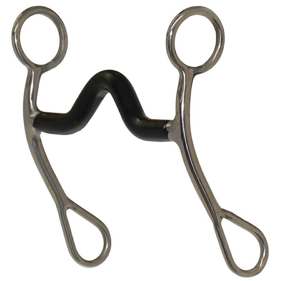 Reinsman Solid Shank Ported Curb Bit