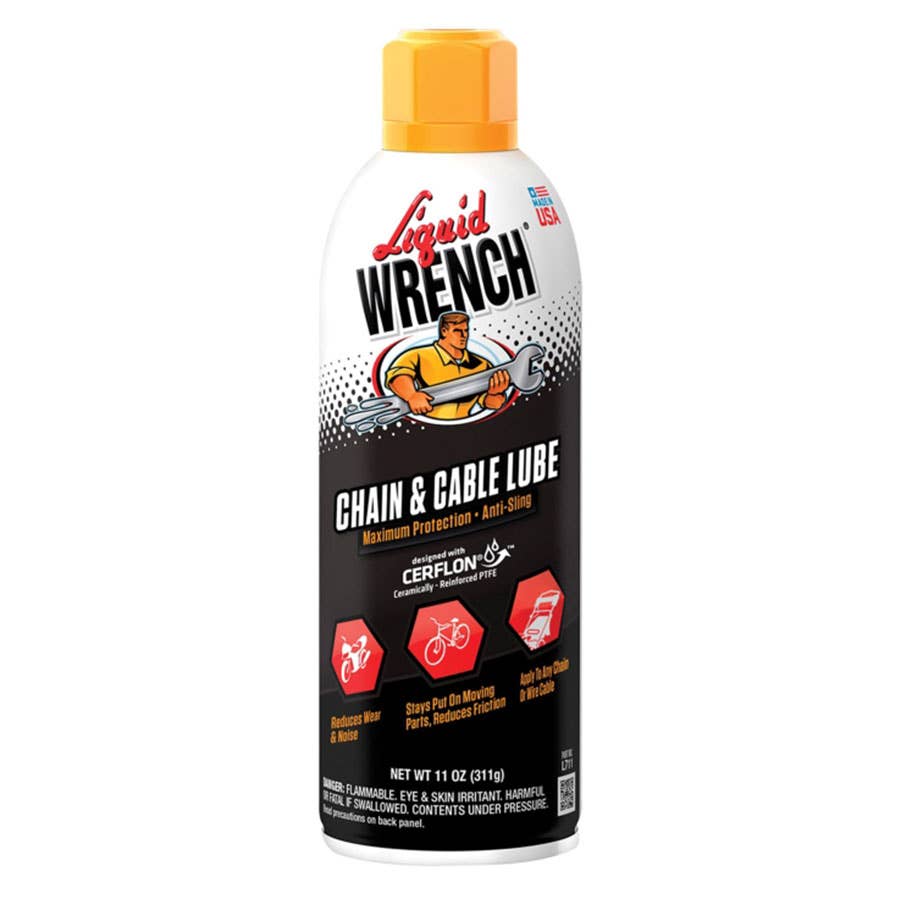 Gunk 11oz Chain Lube Cerflon Oil