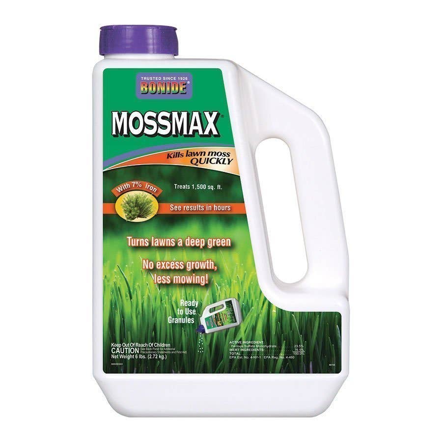 Bonide MossMax Granular Lawn Moss Killer 6 Lb.