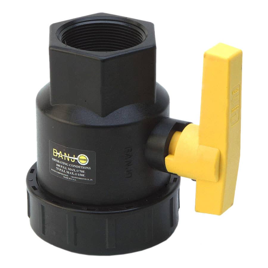 Banjo Union Valve Handle