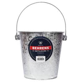Hot Dipped Steel Stable Pail, 22 Quart main image 0