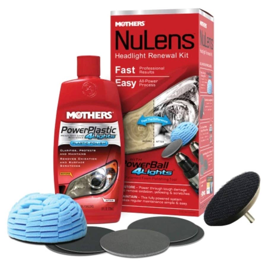 Mothers NuLens Headlight Renewal Kit
