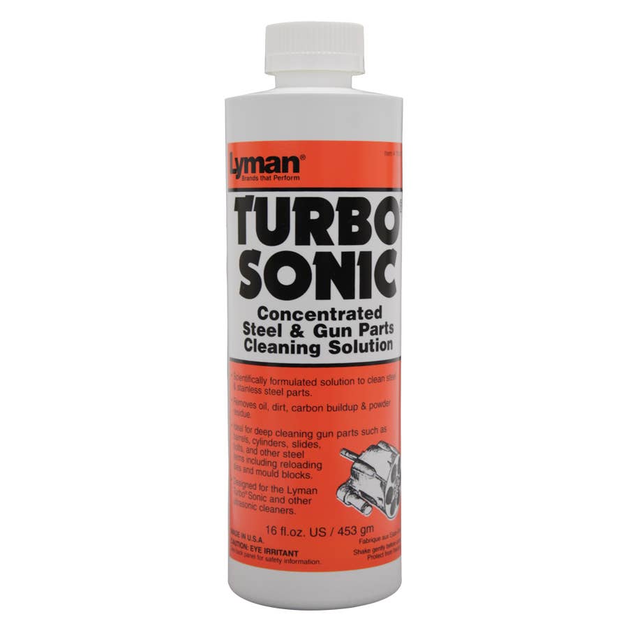 Lyman Turbo Sonic Gun Parts Cleaning Solution