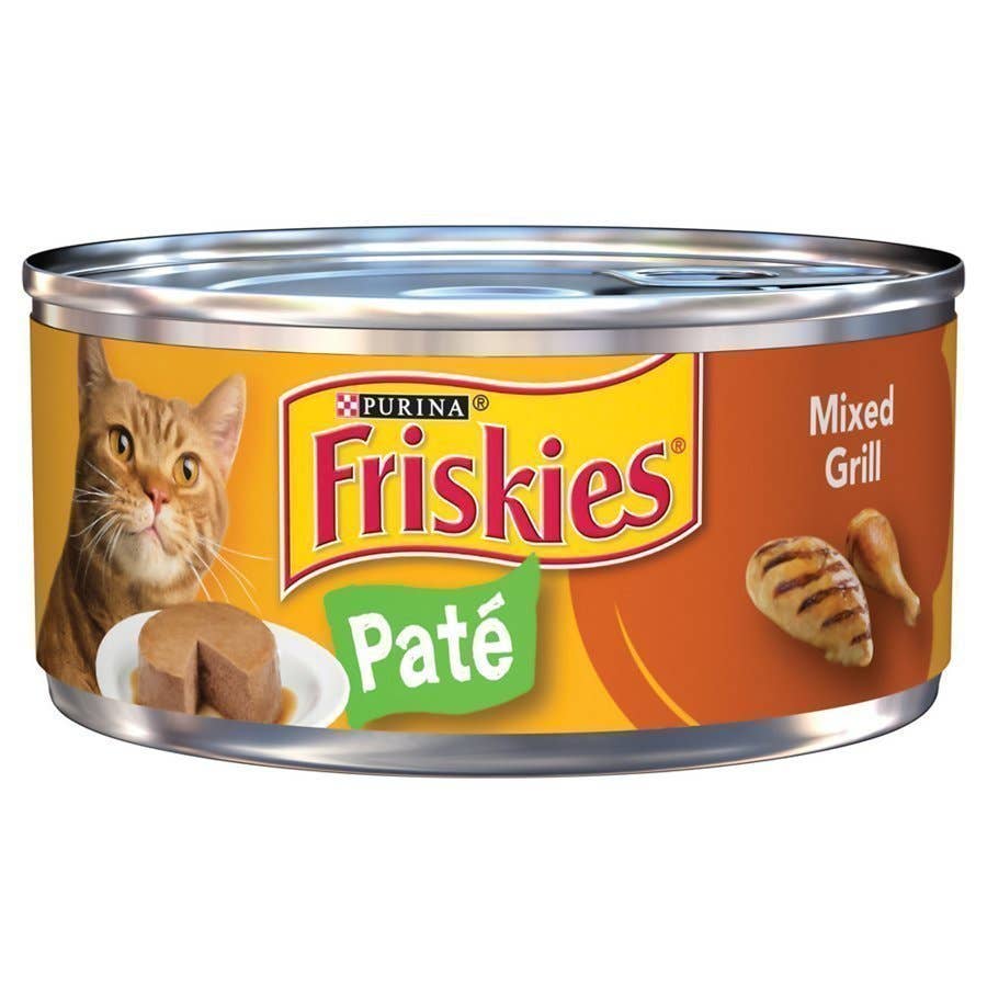 Friskies Classic Pate Mixed Grill Canned Cat Food 5.5 oz