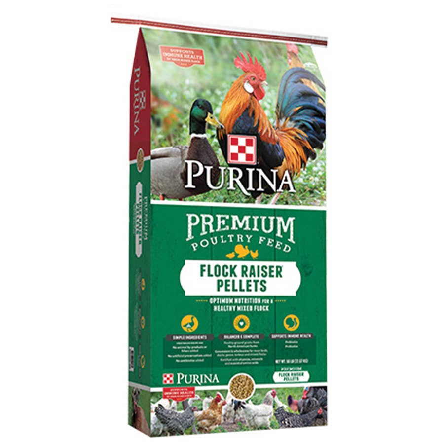 Purina Flock Raiser Pellets 50 lb