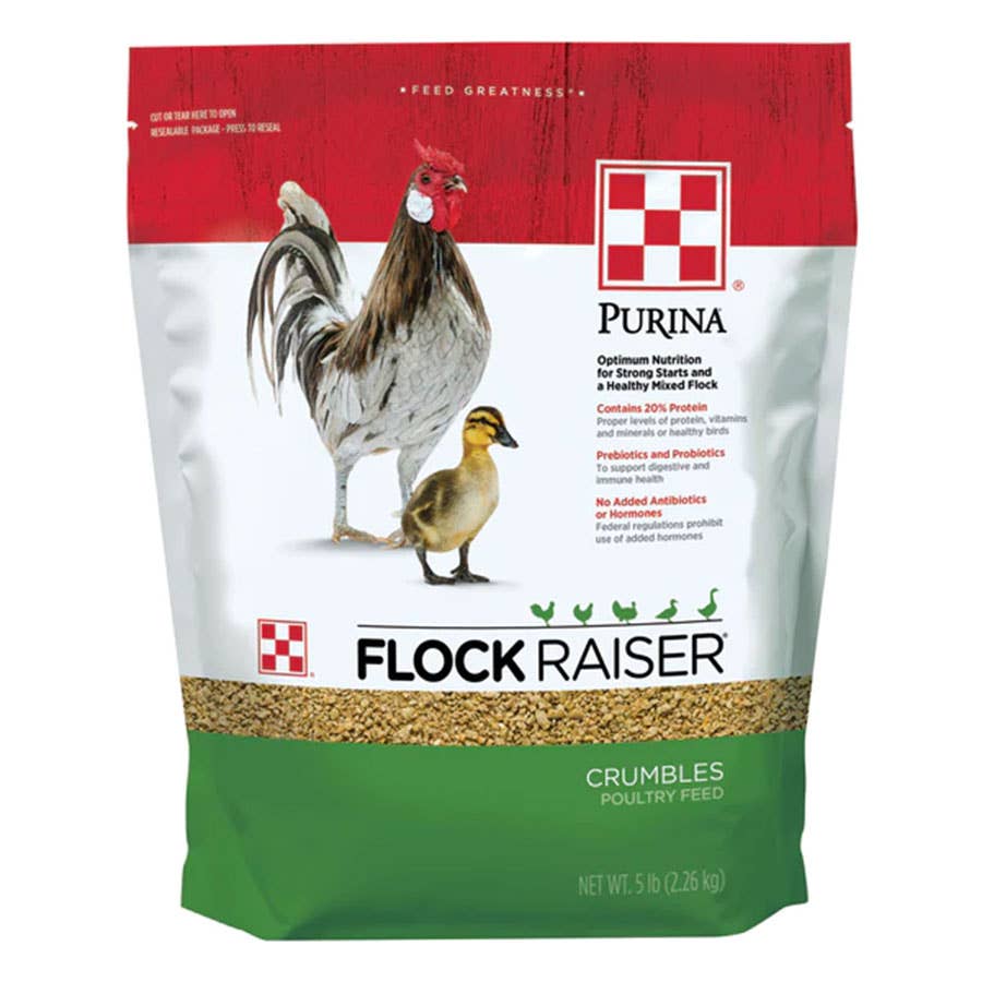 Purina Flock Raiser Crumble Feed