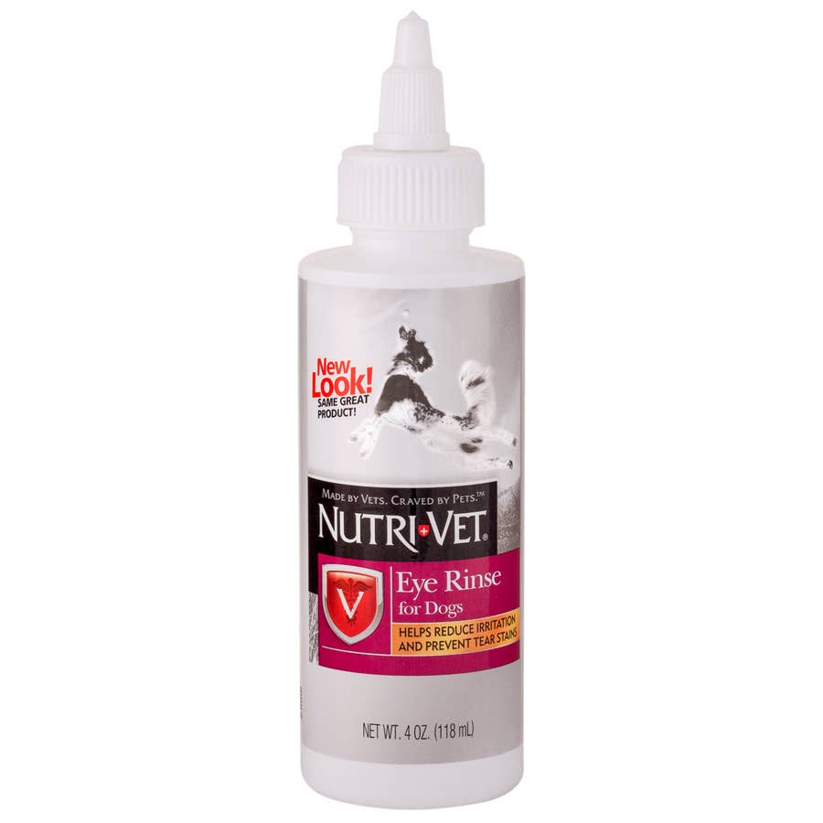 NutriVet Eye Rinse Liquid for Dog 4 oz