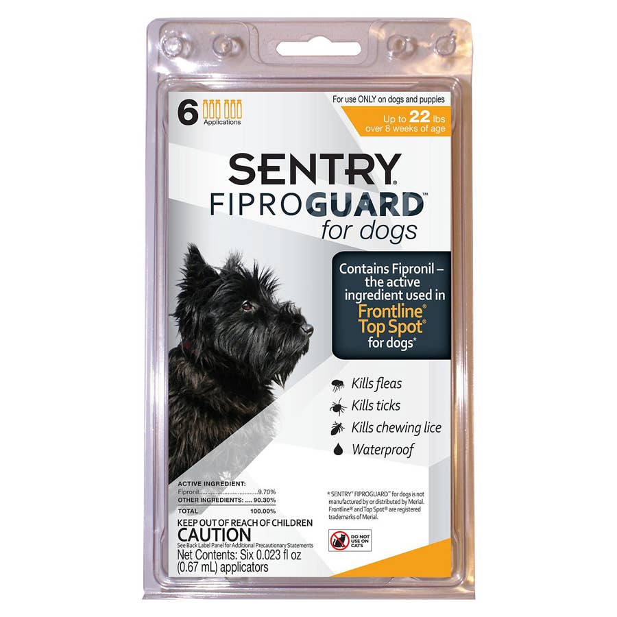 Sentry FiproGuard Flea & Tick Squeeze for Dogs