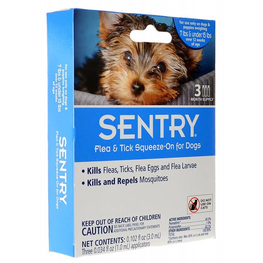 Sentry Flea & Tick Squeeze for Dogs