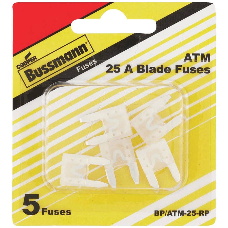 Bussmann Mini Automotive Fuse 5 pk