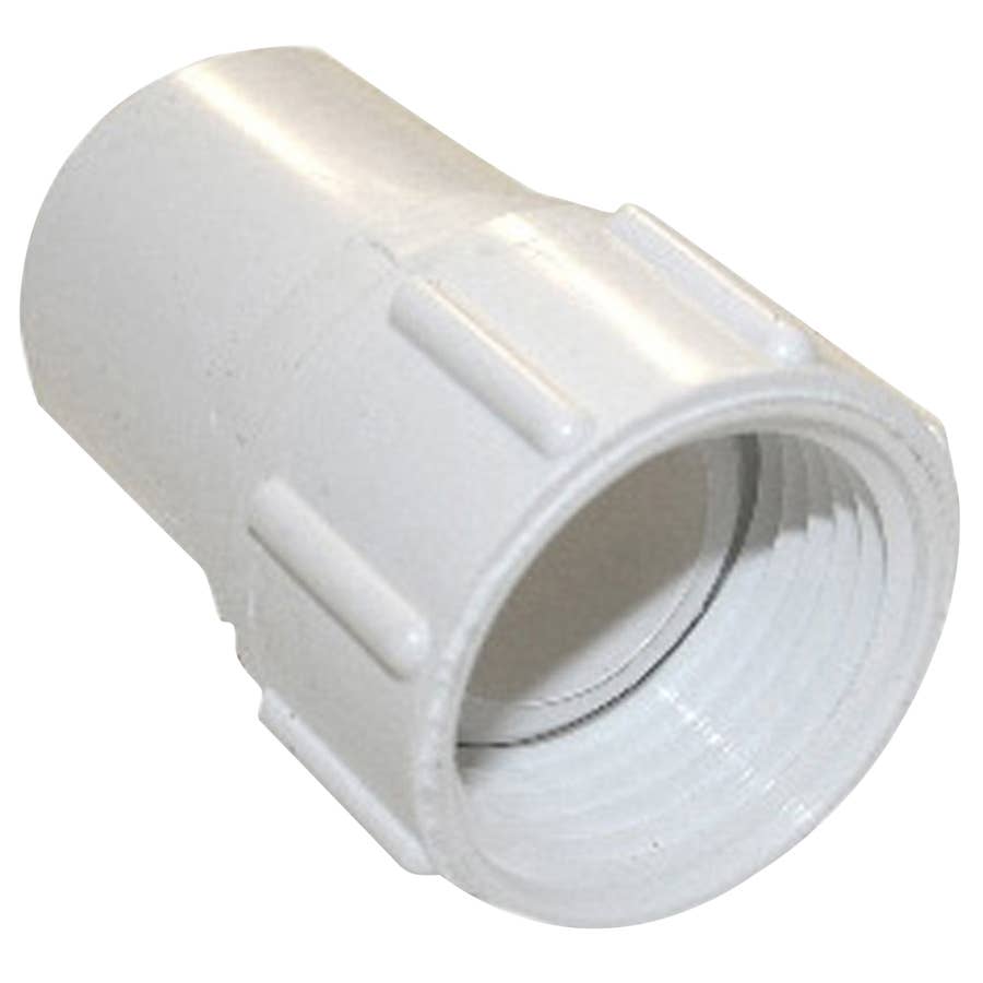 Lasco Female Hose and PVC Hose Adapter White