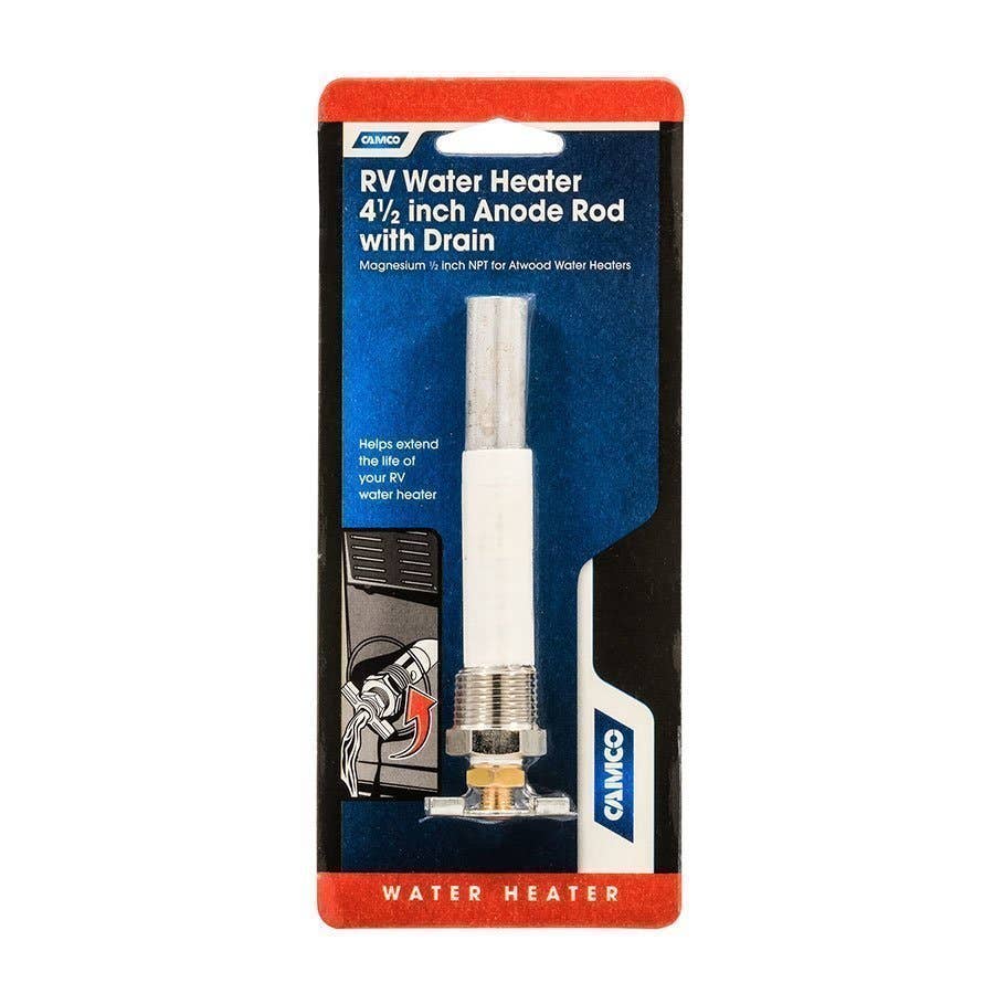 Camco Magnesium Anode Rod with Drain