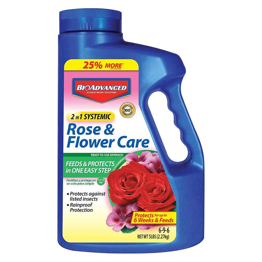 Bayer Advanced 2In1 Systemic Rose and Flower Care Granules 5 lb
