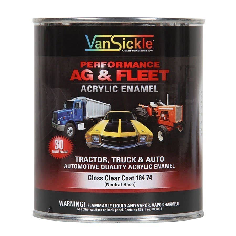 Van Sickle Acrylic Gloss Clear Coat Paint 1 Qt.