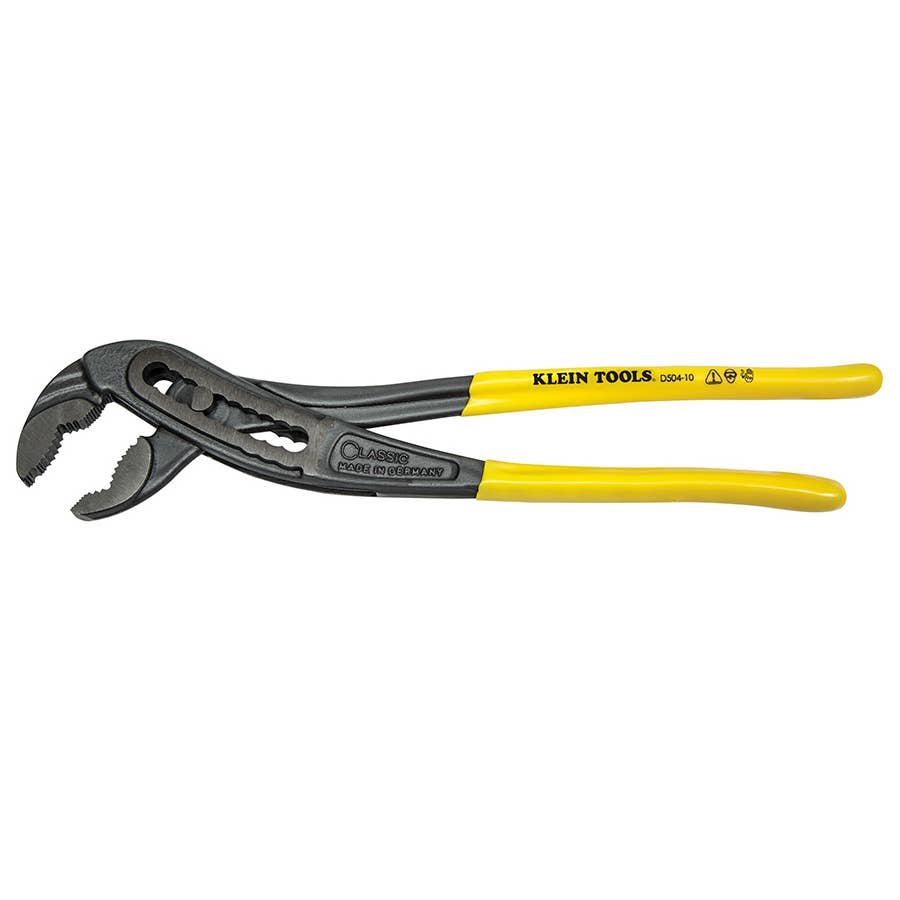 Klein Tools Classic Klaw Pump Pliers – 7-Inch Adjustable Slip-Jaw Pliers
