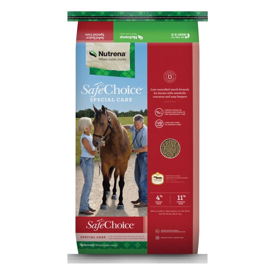 Nutrena SafeChoice Special Care Horse Feed 50 Lb Nutrena SafeChoice Special Care Horse Feed 50 Lb