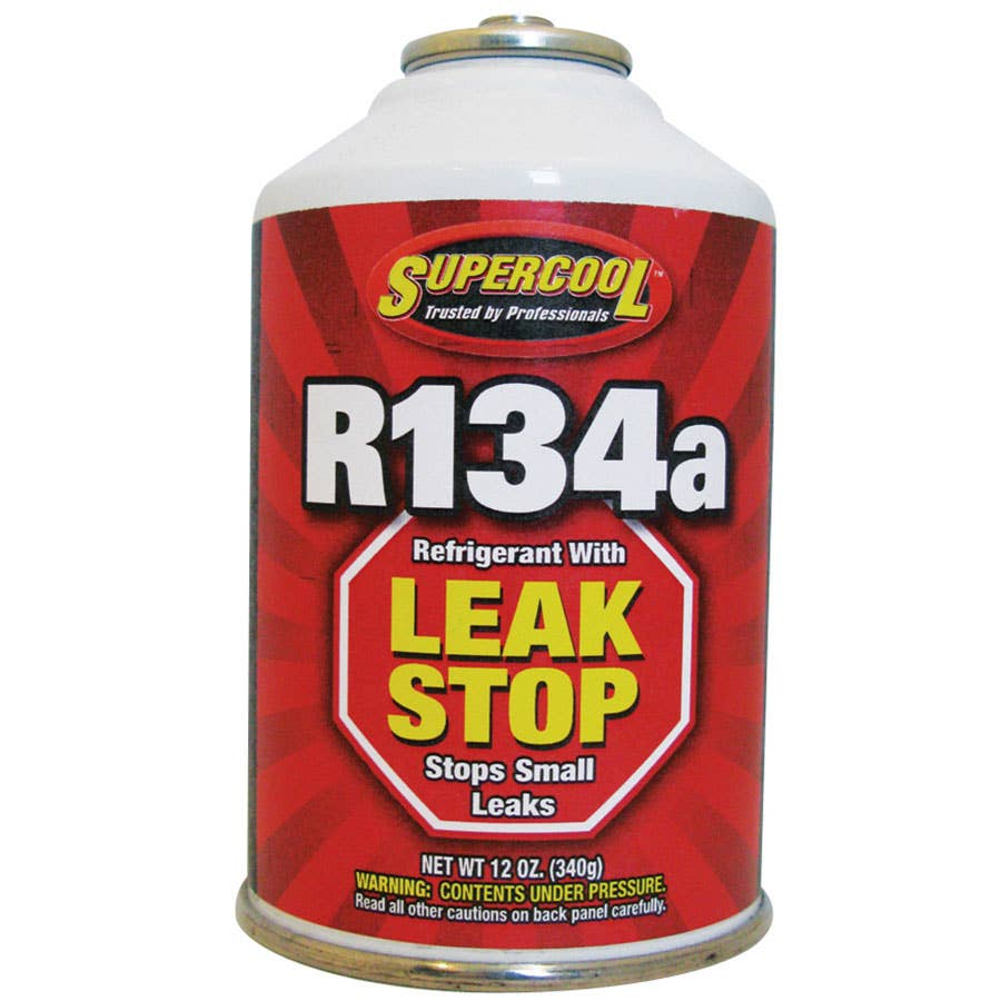 TSI Supercool R-134a Refrigerant with Leak Stop - 12 oz