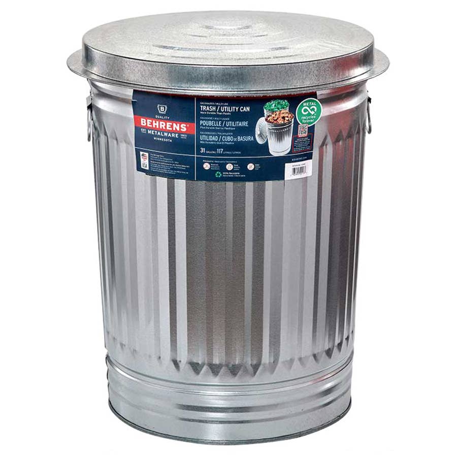 ごみ箱 HUMAN MADE STEEL TRASH CAN Galvanized Steel Trash Can