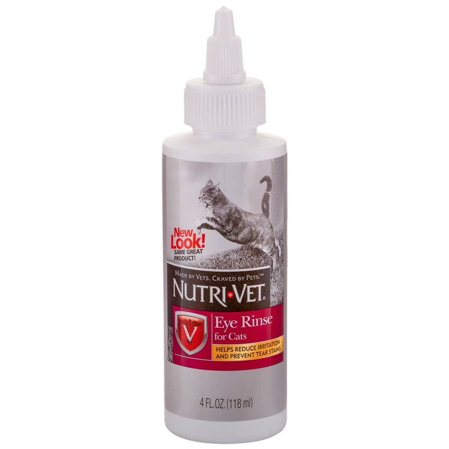 NutriVet Eye Rinse Liquid for Cat 4 oz
