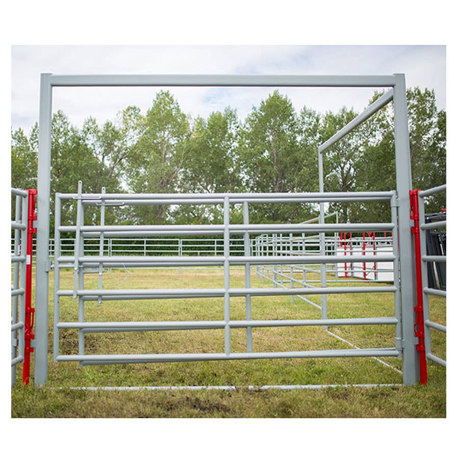 2W Livestock Equipment Heavy Duty High Pole Gate 12 Ft.