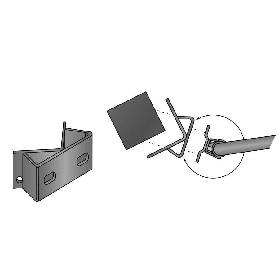 Powder River 270 Gate Hinge Adaptor