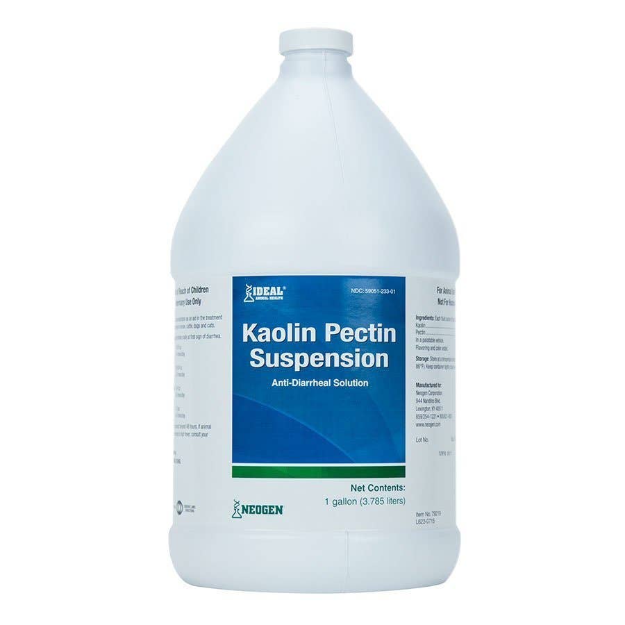 Neogen Ideal Animal Health Kaolin Pectin Suspension 1 Gallon