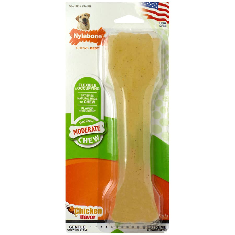 Nylabone Souper Moderate Chew Chicken Chew Toy