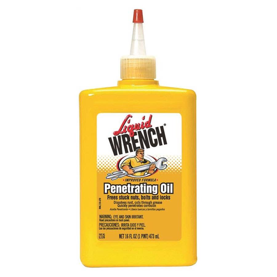 Liquid Wrench Oil Bottle