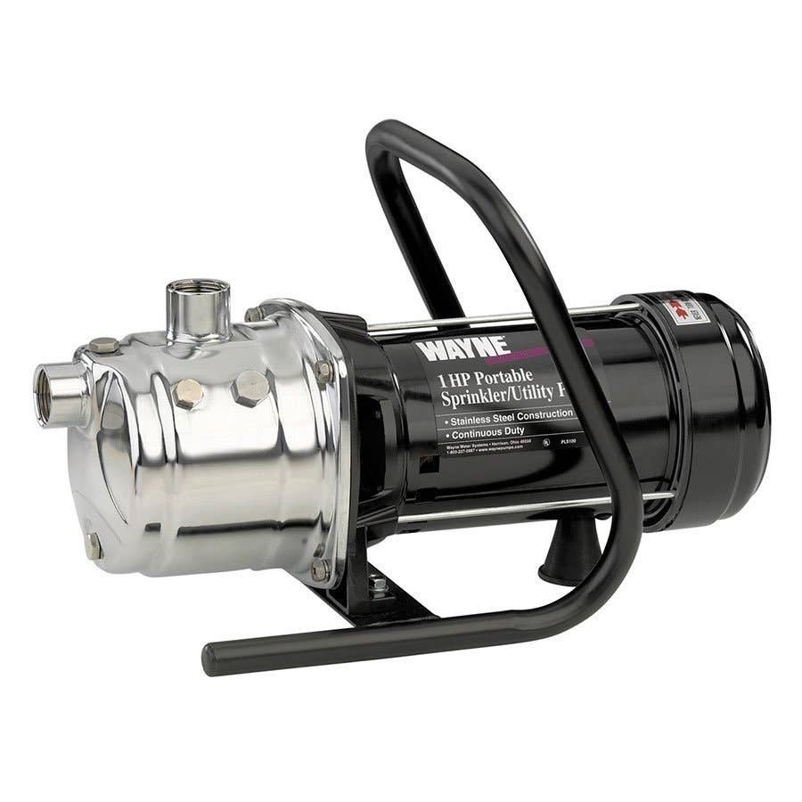Wayne Stainless Steel Lawn Pump 1 hp