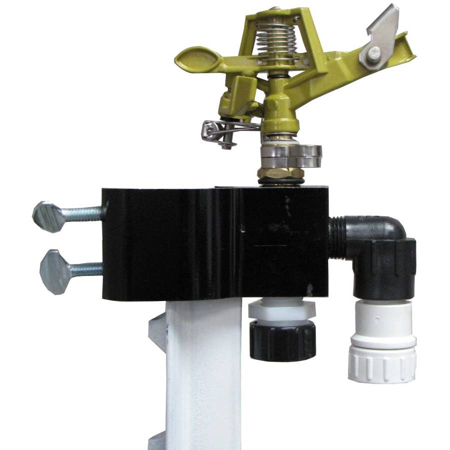 Quality Valve & Sprinkler Fence Post Fensitter with 1/2"" Adjustable