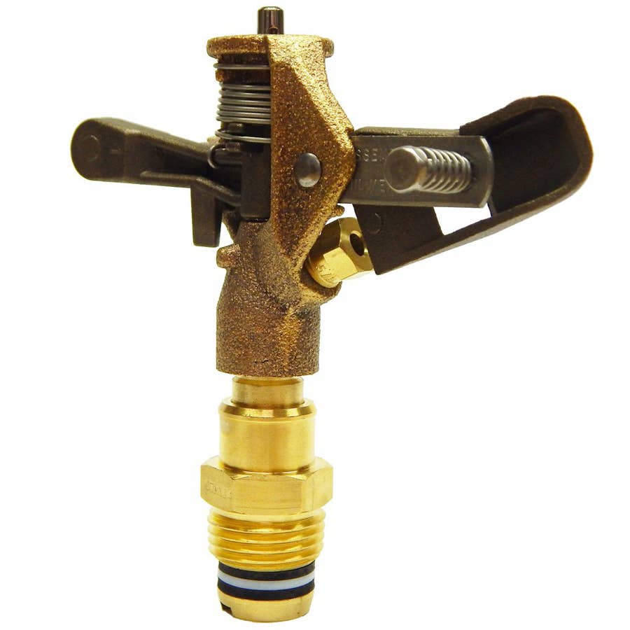 Quality Valve & Sprinkler Full Circle Brass Impact Sprinkler 1/2""