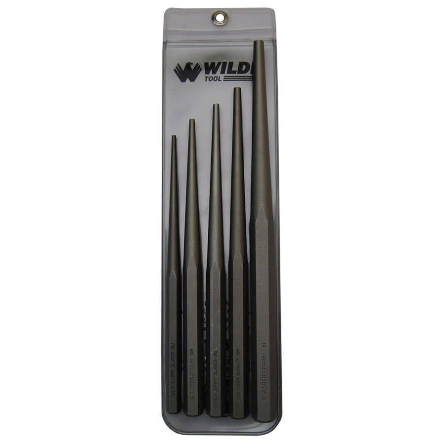 Wilde Tools Long Taper Punch Set 5pc North 40 Outfitters