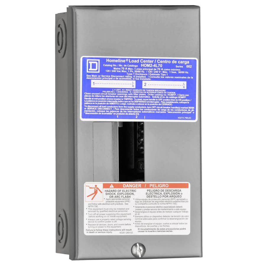 Square D Homeline Load Center