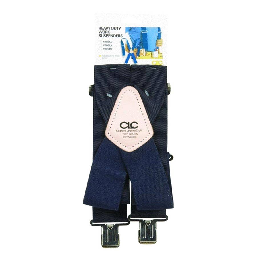 CLC Work Gear HeavyDuty Work Suspender Blue