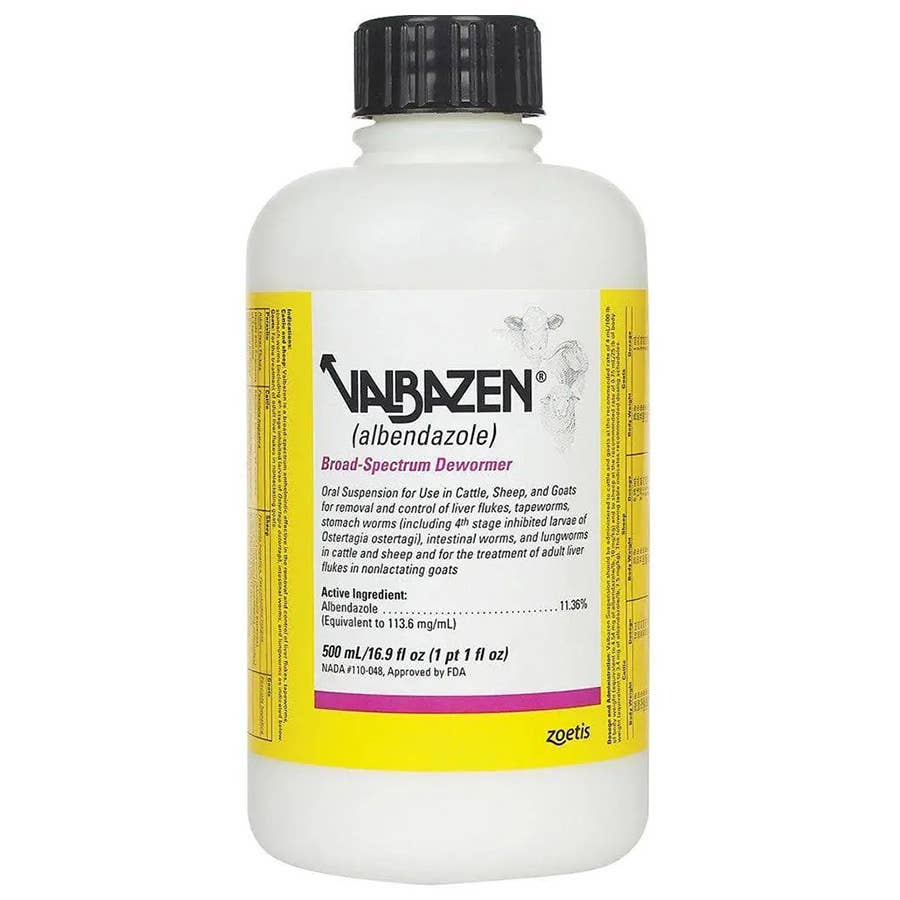 Zoetis Valbazen Suspension Broadspectrum Dewormer