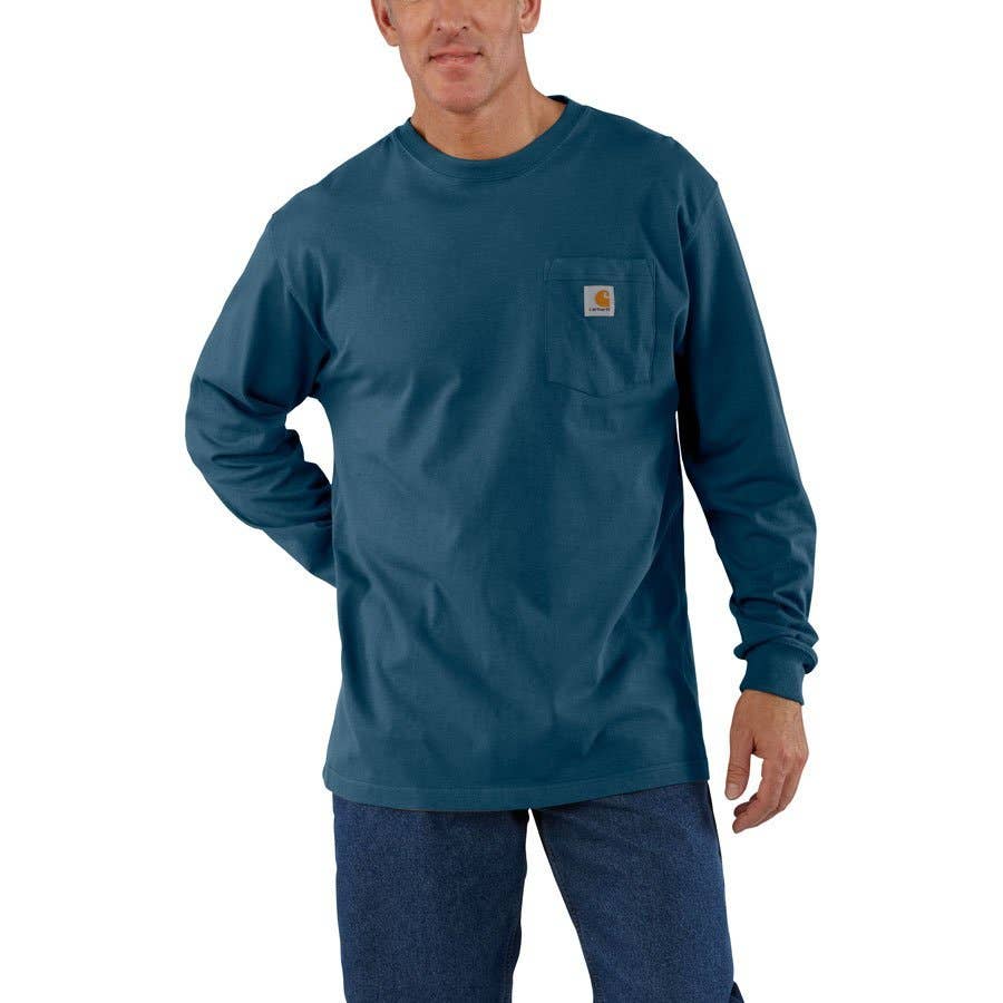 Carhartt Men's Long-Sleeve Workwear Pocket T-Shirt