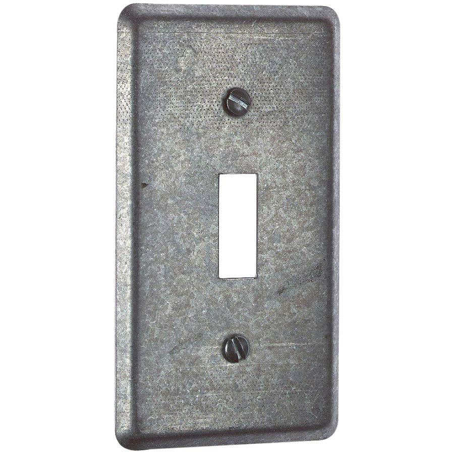Steel City One Gang Utility Toggle Switch Box Cover