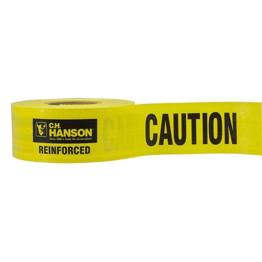 500' Roll Reinforced Caution Tape 5mm North 40 Outfitters