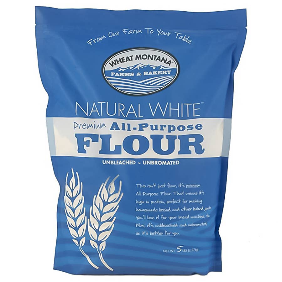 Wheat Montana Natural White Flour 5 lb